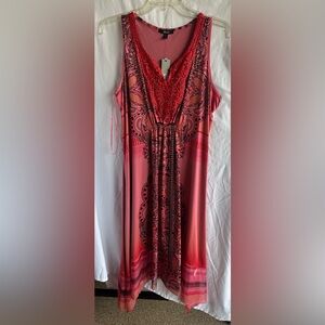 Apt 9 Pink Sleeveless Dress NWT 0X